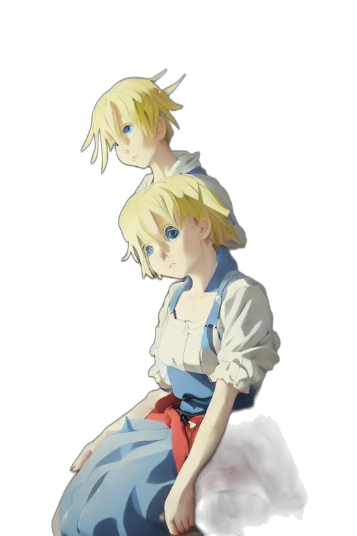 staff, dress, jacket, sword, concept art, anime, pixel art, 3d render transparent PNG cut-out