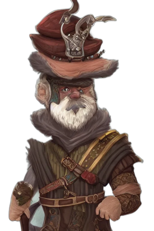 hat, staff, face, mask, fantasy art, concept art, pixel art, photorealistic transparent PNG cut-out