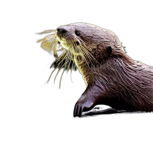 animal, creature, hair, photorealistic transparent PNG cut-out