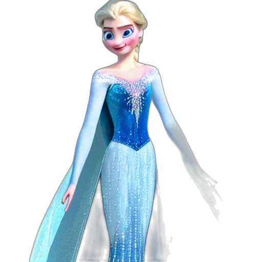dress, 3d render, concept art, cartoon transparent PNG cut-out