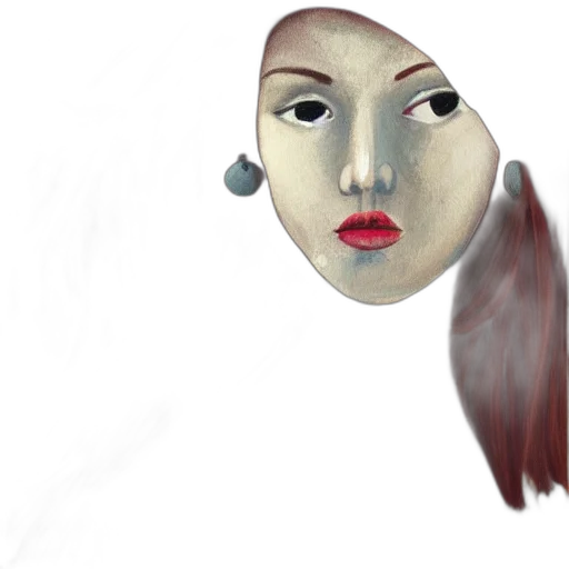 mask, face, creature, jewelry, photorealistic, 3d render, concept art, fantasy art transparent PNG cut-out