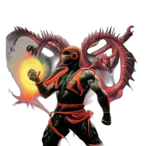 mask, dragon, creature, weapon transparent PNG cut-out