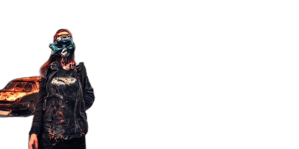 jacket, staff, umbrella, weapon transparent PNG cut-out
