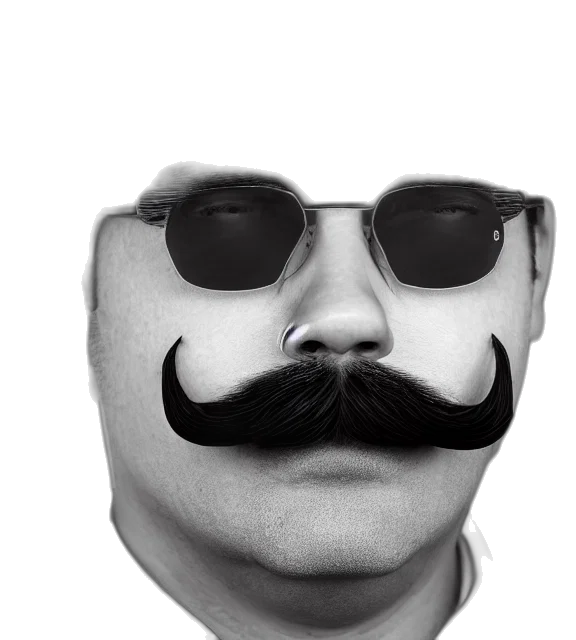 mask, face, staff, hat, photorealistic, cartoon, 3d render, concept art transparent PNG cut-out