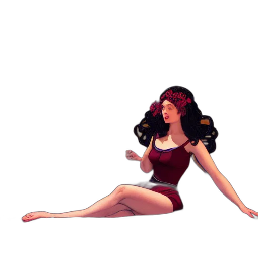 dress, pixel art, concept art, fantasy art transparent PNG cut-out