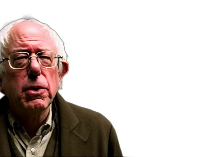film, still, bernie, sanders transparent PNG cut-out