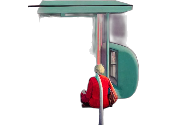 staff, furniture, umbrella, robot transparent PNG cut-out