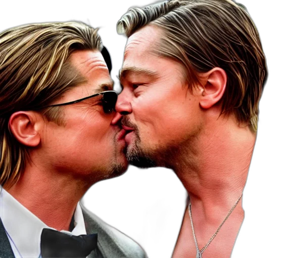 photograph, brad, pitt, leonardo transparent PNG cut-out