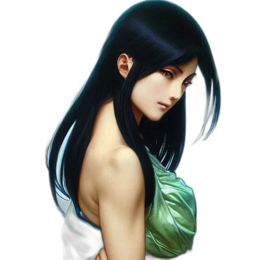 dress, face, fantasy art, concept art transparent PNG cut-out