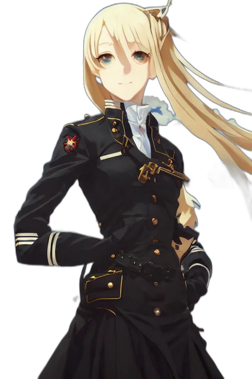 staff, dress, jacket, crown transparent PNG cut-out