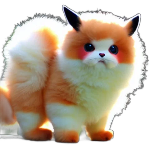 animal, creature, staff, hair transparent PNG cut-out