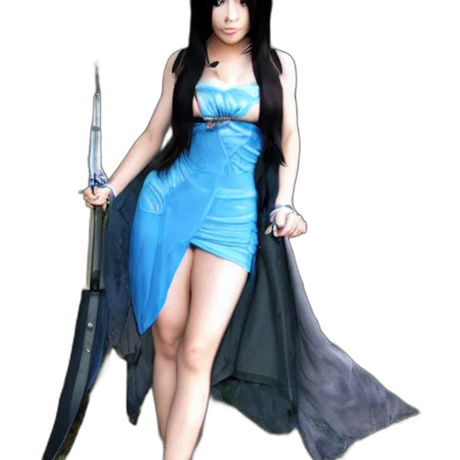 sword, weapon, dress, staff transparent PNG cut-out