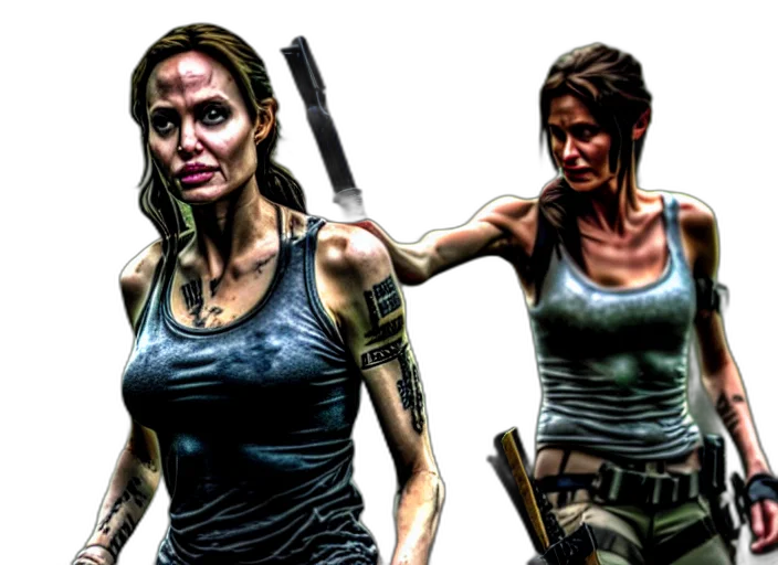 comic book art, concept art, photorealistic, film transparent PNG cut-out