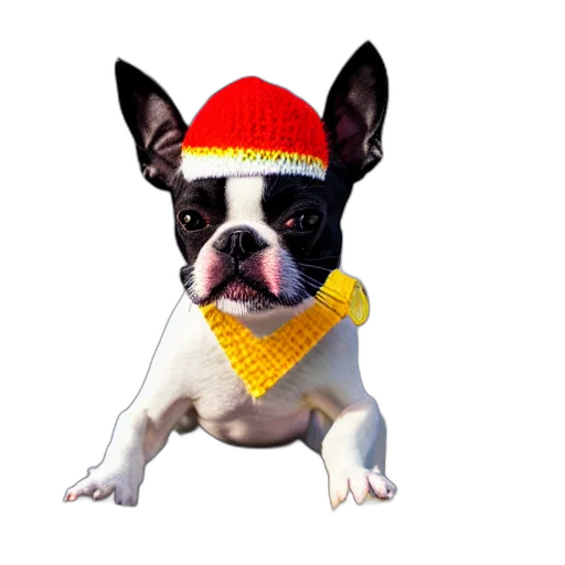 hat, animal, staff, crown, 3d render, photorealistic, closeup, photograph transparent PNG cut-out