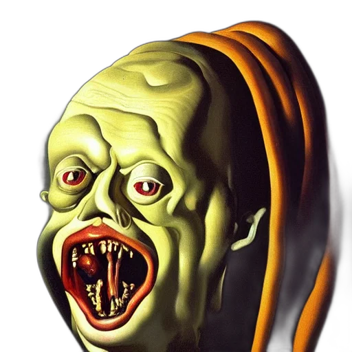 mask, face, creature, robot, photorealistic, concept art, 3d render, comic book art transparent PNG cut-out