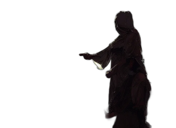staff, creature, mask, weapon transparent PNG cut-out