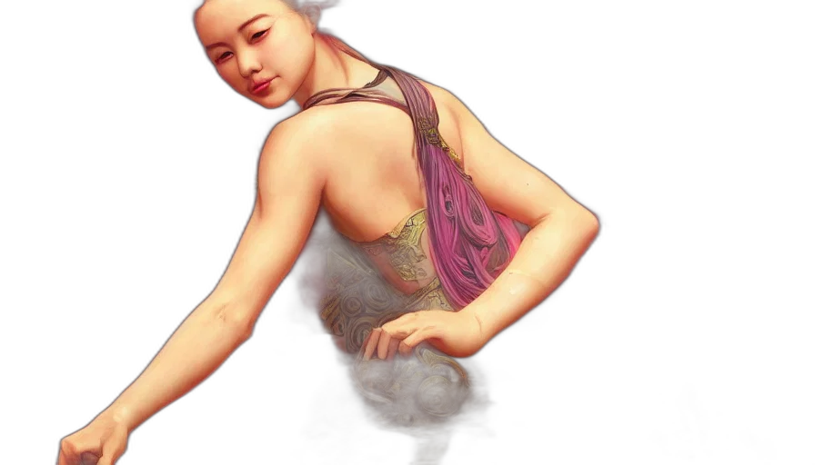 dress, jewelry, photorealistic, fantasy art transparent PNG cut-out
