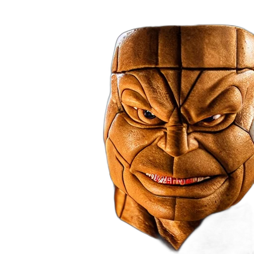 mask, face, 3d render, photorealistic transparent PNG cut-out