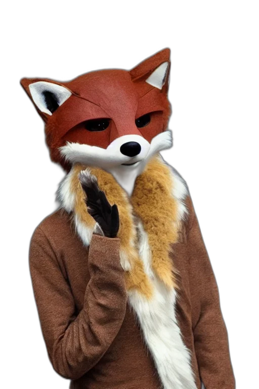 jacket, animal, staff, mask transparent PNG cut-out