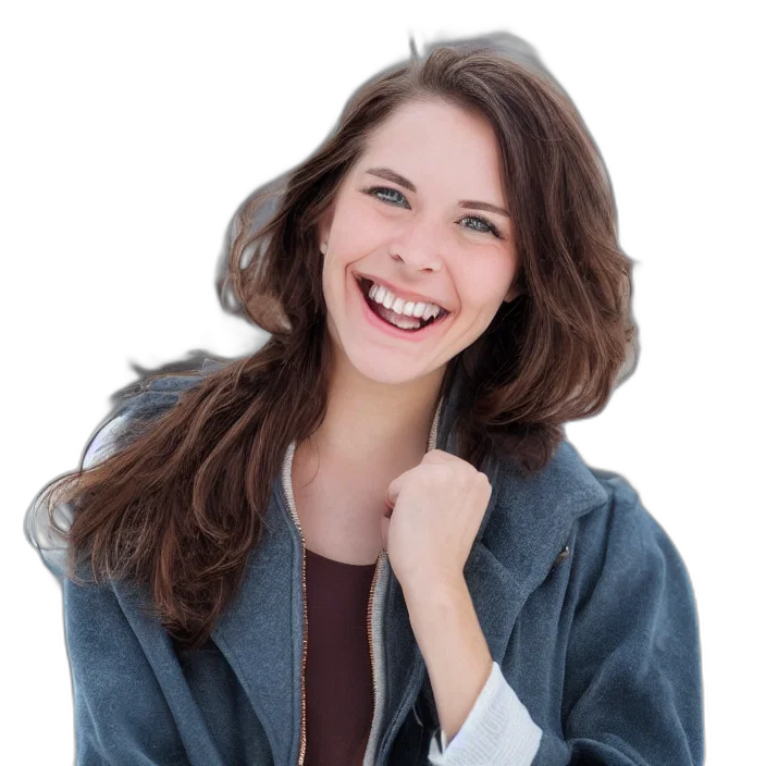 jacket, face, staff, jewelry transparent PNG cut-out