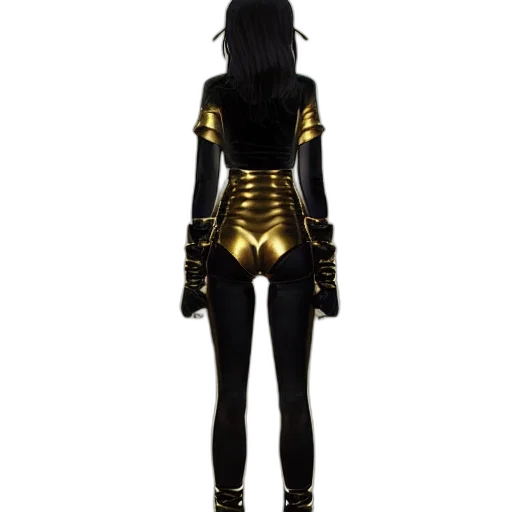 dress, mask, jacket, concept art transparent PNG cut-out