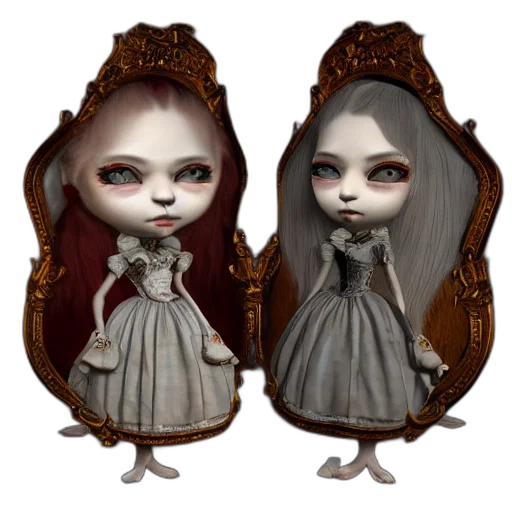mask, concept art, fantasy art, 3d render, photorealistic, dark, monochrome, victorian transparent PNG cut-out