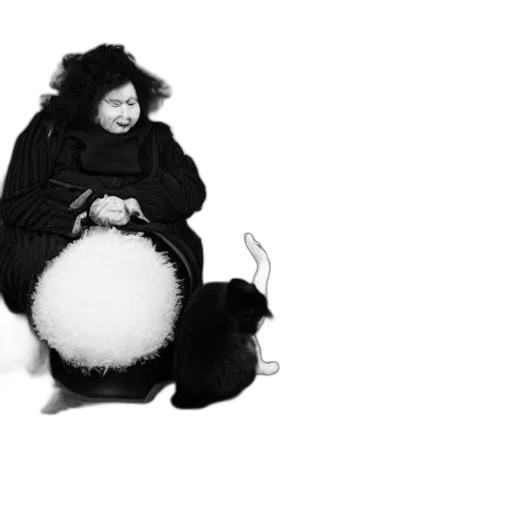 animal, creature, concept art, monochrome transparent PNG cut-out