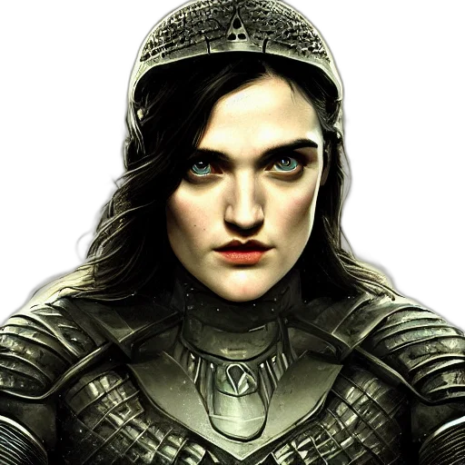 face, crown, fantasy art, photorealistic transparent PNG cut-out
