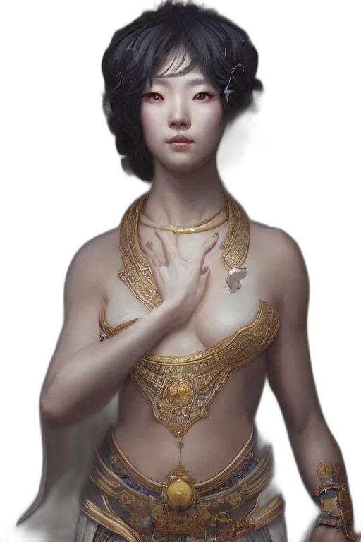 jewelry, crown, dress, mask, fantasy art, concept art, photorealistic, cyberpunk transparent PNG cut-out