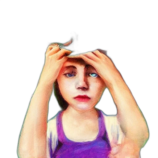 face, mask, hat, dress transparent PNG cut-out