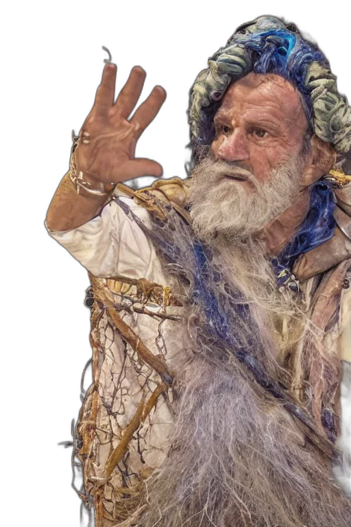 face, staff, mask, hat transparent PNG cut-out
