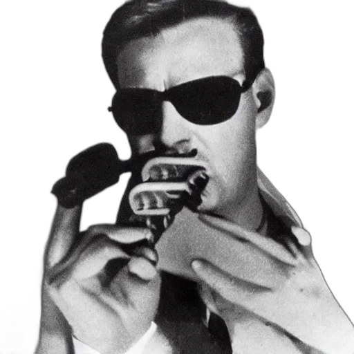 weapon, vaporwave, cartoon, photorealistic transparent PNG cut-out