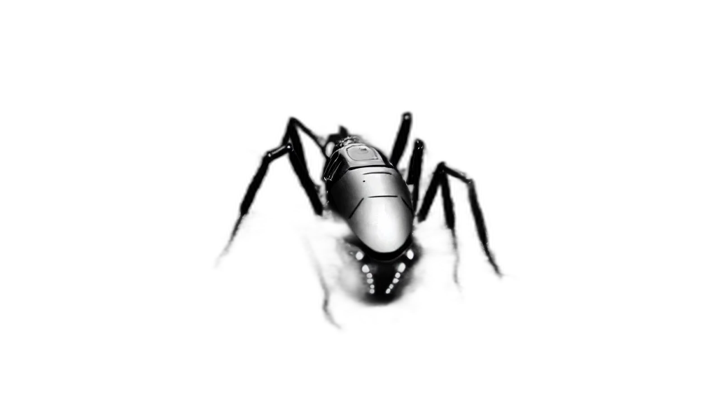 animal, creature, robot, weapon, concept art, 3d render, photorealistic, pencil sketch transparent PNG cut-out