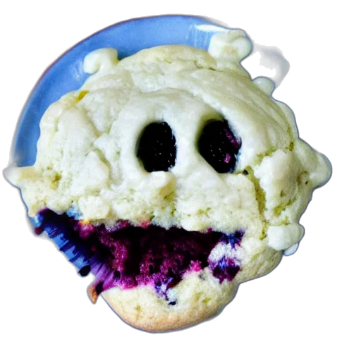 food, creature, mask, face, pixel art, vaporwave, photo, surreal transparent PNG cut-out
