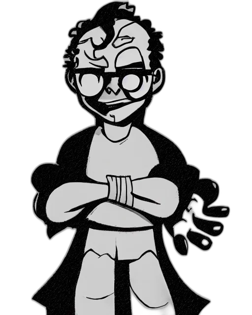 staff, jacket, cartoon, concept art transparent PNG cut-out