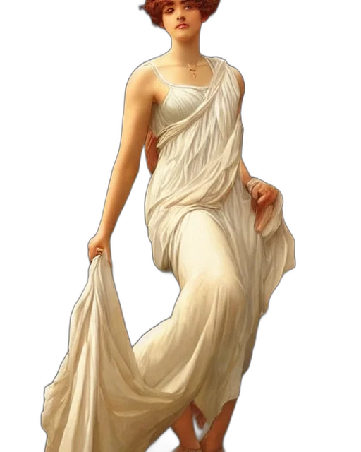 dress, jewelry, fantasy art, photorealistic, concept art, pixel art, golden, greek transparent PNG cut-out