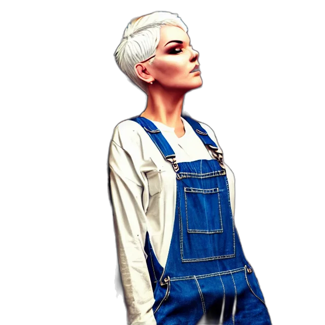 jacket, dress, photorealistic, concept art, 3d render, cartoon, blue, full transparent PNG cut-out