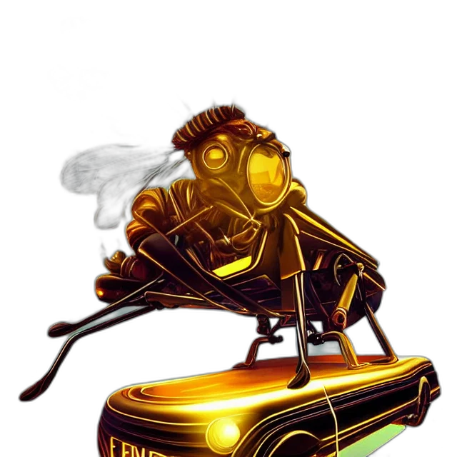 car, robot, concept art, fantasy art, 3d render, pixel art, epic, professional transparent PNG cut-out