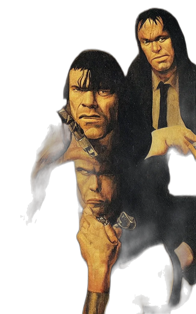 face, jacket, comic book art, concept art transparent PNG cut-out