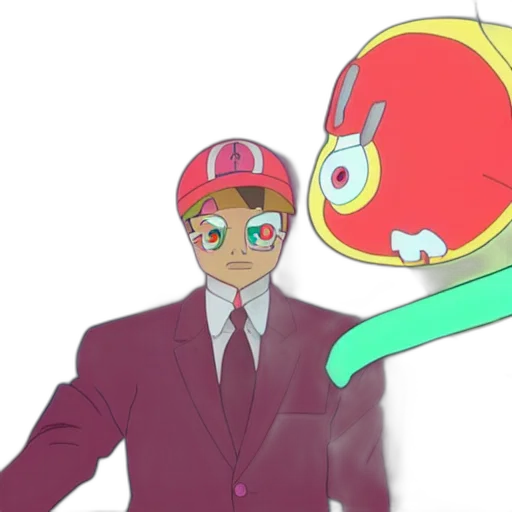 staff, hat, creature, mask transparent PNG cut-out