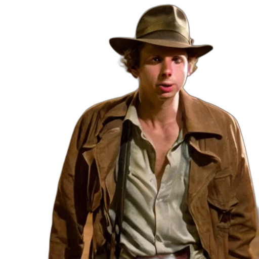 hat, jacket, concept art, photorealistic transparent PNG cut-out