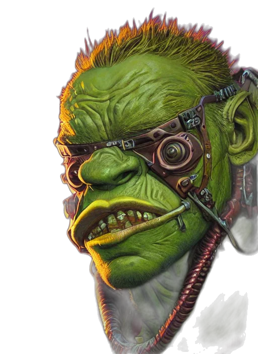mask, face, staff, creature transparent PNG cut-out