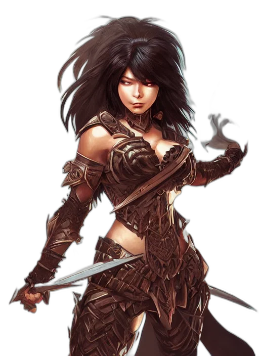 sword, weapon, fantasy art, comic book art, concept art, photorealistic, dark, earth tones transparent PNG cut-out
