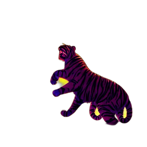animal, creature, staff, pixel art, 3d render, concept art, vaporwave, monochrome transparent PNG cut-out