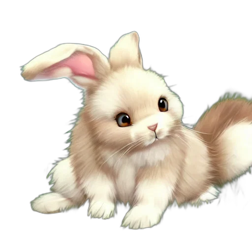 animal, creature, staff, pixel art transparent PNG cut-out