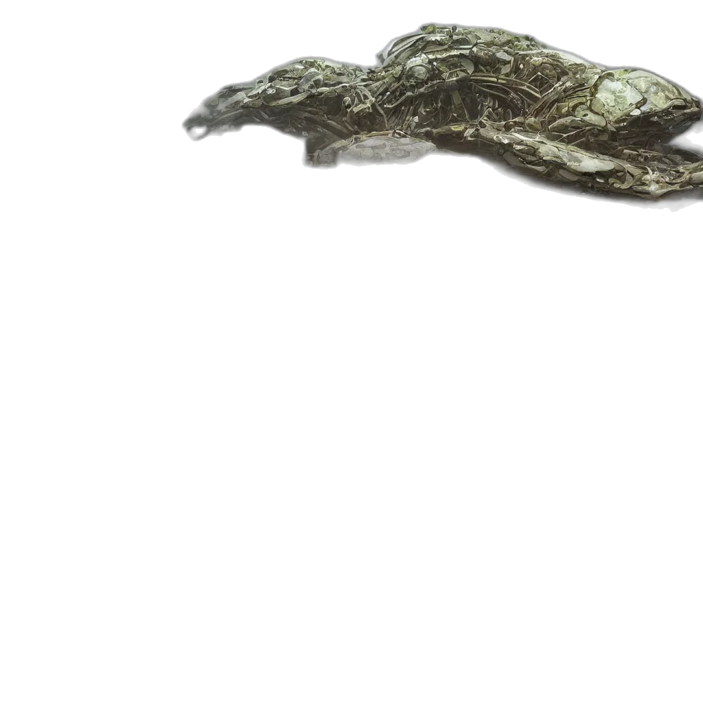 hat, crown, animal, dragon, 3d render, photorealistic, concept art, underwater transparent PNG cut-out