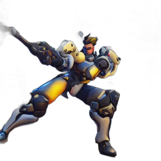 robot, weapon, sword, staff transparent PNG cut-out