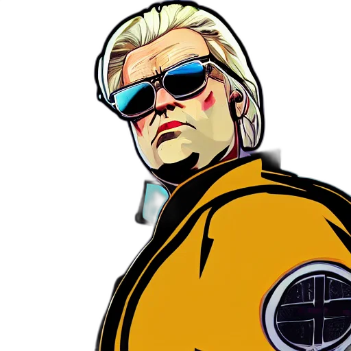 jacket, comic book art, cyberpunk, cartoon transparent PNG cut-out