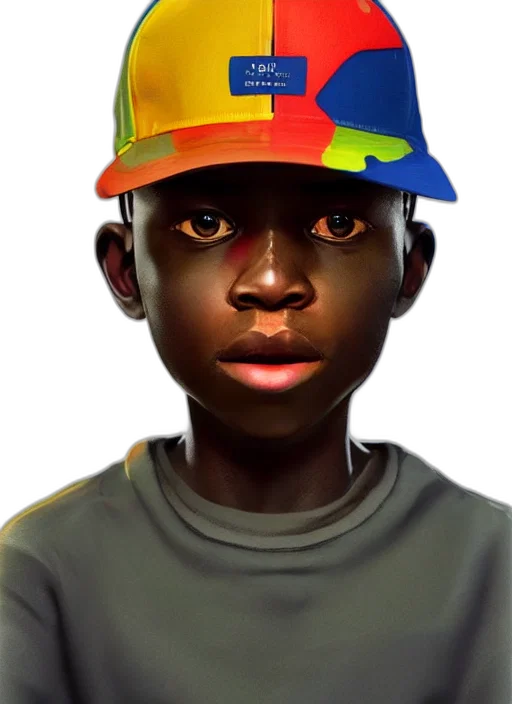 hat, face, staff, crown, photorealistic, 3d render, concept art, cartoon transparent PNG cut-out