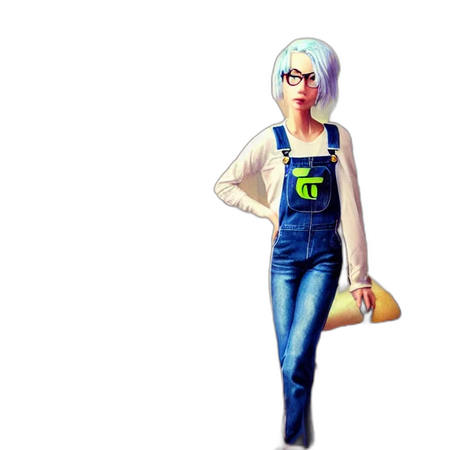 staff, dress, jacket, cartoon, pixel art, concept art, 3d render, full transparent PNG cut-out